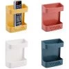 PESCE Lvjkes Télécommande Boîte De Rangement Murale, 4 Pièces Boîte De Rangement à Télécommande, Télécommande Boîte De Rangement Murale Divers, Pour Téléviseurs Et Climatiseurs Téléphone