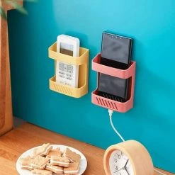 PESCE Lvjkes Télécommande Boîte De Rangement Murale, 4 Pièces Boîte De Rangement à Télécommande, Télécommande Boîte De Rangement Murale Divers, Pour Téléviseurs Et Climatiseurs Téléphone -Petit rangement Soldes Magasin 64344335 3
