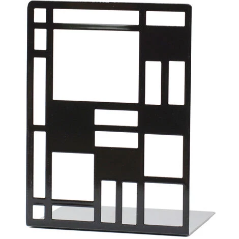 MERéTéET 1 Paire,serre-livres Pour étagères, Serre-livres Pour Livres Lourds, Serre-livres En Métalnoir Serre-Livres Pour étagères, Porte-étagère Décoratif Pour La Maison,KoleZy 6 MERéTéET 1 Paire,serre-livres Pour étagères, Serre-livres Pour Livres Lourds, Serre-livres En Métalnoir Serre-Livres Pour étagères, Porte-étagère Décoratif Pour La Maison,KoleZy – Image 4