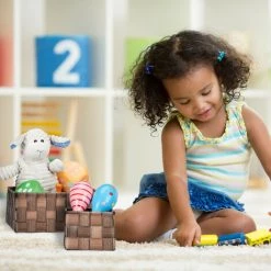 Relaxdays Paniers De Rangement, Lot De 4, 3 Tailles, Corbeille Effet Bois, Tressé, Armoire Et étagère, Plastique, Gris -Petit rangement Soldes Magasin 64506614 4