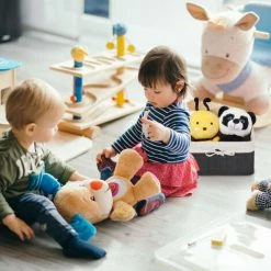 Relaxdays Paniers De Rangement, Lot 4, Bambou, Intérieur Tissu, Corbeilles Salle De Bain, Armoire, 4 Tailles, Noir-creme -Petit rangement Soldes Magasin 64506698 5