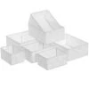 ZEN ET ETHNIQUE Set De 7 Panières Déco - Blanc -Petit rangement Soldes Magasin 64518952 1