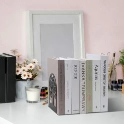 HABIENTôT Serre-Livre En Métal Pour Livres,Anti-Rayures Porte-Livres Pour Bureau, Ecole Et Maison, Séparateurs De Livres, CD, Porte-Dossier Pour Bureaux (2) Noir,Oi-FRIS 10 HABIENTôT Serre-Livre En Métal Pour Livres,Anti-Rayures Porte-Livres Pour Bureau, Ecole Et Maison, Séparateurs De Livres, CD, Porte-Dossier Pour Bureaux (2) Noir,Oi-FRIS -Petit rangement Soldes Magasin 64562182 4