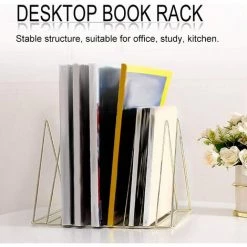 MONLY HERCHR Dossiers Triangulaires, Support De Livre D'organisateur De Magazine Pour L'organisation De Bureau -Petit rangement Soldes Magasin 64579102 3