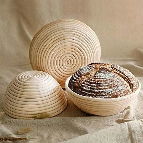 MINKUROW Panier De Fermentation Panier De Fermentation Rond, Panier De Fermentation Moule à Pain Rond 20 X 8 Cm Panier En Osier Panier De Fermentation Pour 1,0 Kg De Pâte à Pain Conçu Avec Des Inserts En Lin 7 MINKUROW Panier De Fermentation Panier De Fermentation Rond, Panier De Fermentation Moule à Pain Rond 20 X 8 Cm Panier En Osier Panier De Fermentation Pour 1,0 Kg De Pâte à Pain Conçu Avec Des Inserts En Lin – Image 5