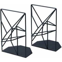 ILOVEMILAN 1 Paire De Serre-livres En Fer Métallique Support De Livre De Lecture Organisateur De Magazines De Documents De Bureau 11 ILOVEMILAN 1 Paire De Serre-livres En Fer Métallique Support De Livre De Lecture Organisateur De Magazines De Documents De Bureau -Petit rangement Soldes Magasin 64854400 5