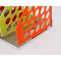 QERSTA Serre-Livres Metal Quatre Serre-Livres En Grille Classeur Pliable Plaquette Serre-Livres En PP Étagères DeCouleur Bricolage Adaptées Aux Salles D'Etude Et Aux Chambres D'Enfants 38 X21X21cm 11 QERSTA Serre-Livres Metal Quatre Serre-Livres En Grille Classeur Pliable Plaquette Serre-Livres En PP Étagères DeCouleur Bricolage Adaptées Aux Salles D'Etude Et Aux Chambres D'Enfants 38 X21X21cm -Petit rangement Soldes Magasin 64902968 5