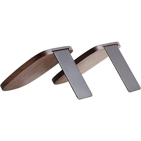 LTS FAFA Serre-livres En Bois Serre-livres En Bois, Serre-livres En Bois Étagère Étagère Serre-livres Décoratifs Étagère Pour Livres/fichiers De Bureau/porte-revues (noyer) 6 LTS FAFA Serre-livres En Bois Serre-livres En Bois, Serre-livres En Bois Étagère Étagère Serre-livres Décoratifs Étagère Pour Livres/fichiers De Bureau/porte-revues (noyer) – Image 4