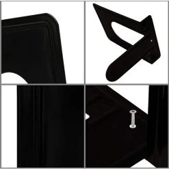 Belle Serre Livre En Métal Noir (Lot De 3),Cale Livre Et CDs Anti -Dérapant - Presse Livre Pour Étagères, Bureau, Bibliothèque, Maison Et Écoles 56Vingt 9 Belle Serre Livre En Métal Noir (Lot De 3),Cale Livre Et CDs Anti -Dérapant - Presse Livre Pour Étagères, Bureau, Bibliothèque, Maison Et Écoles 56Vingt -Petit rangement Soldes Magasin 64937993 3