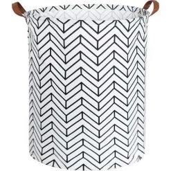 REGALOS 1 Paquet De Paniers De Rangement En Toile De Grande Taille Avec Poignée, Conteneurs De Rangement Pour La Maison Pliables Et Pratiques Pour Jouets D'enfants, Vêtements De Bébé, Panier De Pépinière (19,7 * 15,7 Pouces) -Petit rangement Soldes Magasin 65120649 5