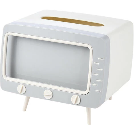 BF Boîte à Mouchoirs TV Support Pour Téléphone Multifonctionnel Décoration De Bureau Porte-mouchoirs Cuisine Support Pour Téléphone Blanc 3 BF Boîte à Mouchoirs TV Support Pour Téléphone Multifonctionnel Décoration De Bureau Porte-mouchoirs Cuisine Support Pour Téléphone Blanc