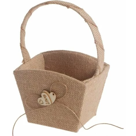 CSPARKV Panier De Fleurs Demoiselle D'honneur Panier De Fleurs De Mariage 3 CSPARKV Panier De Fleurs Demoiselle D'honneur Panier De Fleurs De Mariage