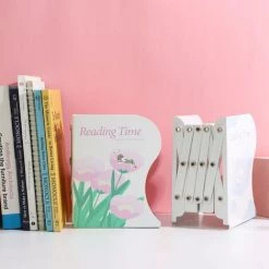 ENLENK Support De Livre Rétractable, Abeille De Lotus De Dessin Animé, Porte-livre Pour Bureau D'enfant, Table Simple Pliante Et Stockant Des Livres Et Support De Livre étirable 8 ENLENK Support De Livre Rétractable, Abeille De Lotus De Dessin Animé, Porte-livre Pour Bureau D'enfant, Table Simple Pliante Et Stockant Des Livres Et Support De Livre étirable -Petit rangement Soldes Magasin 65440907 3