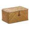 ZHUOXUAN Panier De Rangement En Rotin En Jonc De Mer Avec Couvercle En Matériau Naturel (petit 17cmx13cmx8cm H) 1 ZHUOXUAN Panier De Rangement En Rotin En Jonc De Mer Avec Couvercle En Matériau Naturel (petit 17cmx13cmx8cm H) -Petit rangement Soldes Magasin 65490614 1