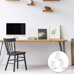 HELLO KITTY BAIN Étagère 3 Pièces, Serre-livres, étagère En Plastique Transparent Pour Afficher Des Livres, Des Cahiers, Des Livres D'images -Petit rangement Soldes Magasin 65626186 5