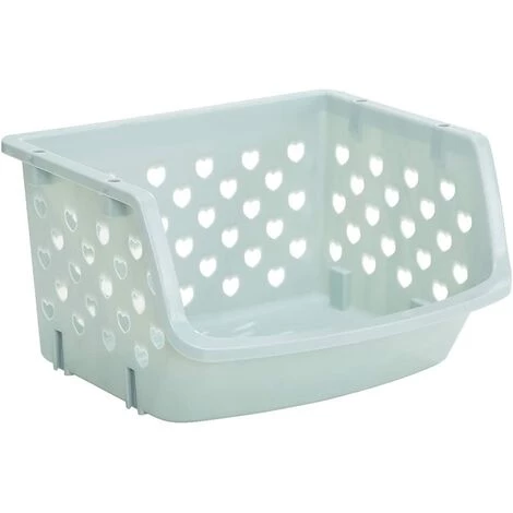 EINEMGELD Panier Passoire Panier De Vidange Panier Empilable Panier Creux Fruit Végétières Cuisine Convenience Accueil Cuisine Organisateur Et Stockage Conteneur Passoires Et Passe-Bouillons 4 EINEMGELD Panier Passoire Panier De Vidange Panier Empilable Panier Creux Fruit Végétières Cuisine Convenience Accueil Cuisine Organisateur Et Stockage Conteneur Passoires Et Passe-Bouillons – Image 2