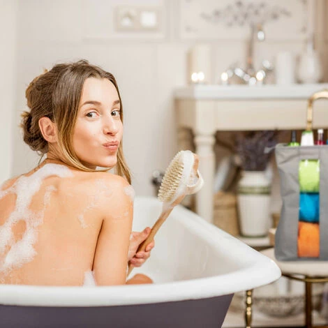 Relaxdays Caisse De Rangement En Tissu, Avec Fenêtre, 2 Poignées, HxLxP : 39 X 49 X 33 Cm, Bac Pliable, Boîte, Gris 6 Relaxdays Caisse De Rangement En Tissu, Avec Fenêtre, 2 Poignées, HxLxP : 39 X 49 X 33 Cm, Bac Pliable, Boîte, Gris – Image 4