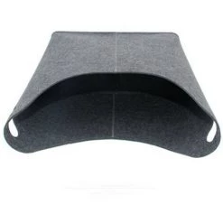 BENOBBY KIDS Sac Ovale Bois Feutre - Panier De Rangement Avec Anse Pour Journal Ou Étagère Anthracite 7 BENOBBY KIDS Sac Ovale Bois Feutre - Panier De Rangement Avec Anse Pour Journal Ou Étagère Anthracite -Petit rangement Soldes Magasin 65682941 3