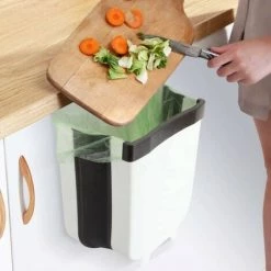 JARDIBRICODECO AG240f Panier De Pliage Blanc Suspendu -Petit rangement Soldes Magasin 65713210 4