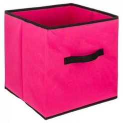 EASY Boite Rangement 31x31 Framboise Eg, Rose Foncé