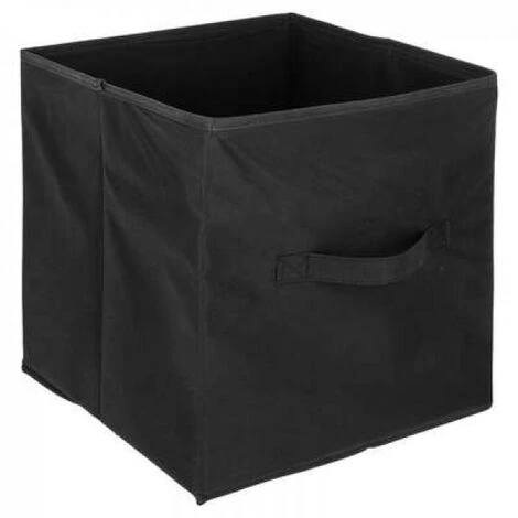 EASY Boite Rangement 31x31 Noir Eg, Noir 3 EASY Boite Rangement 31x31 Noir Eg, Noir