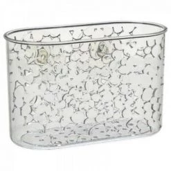 EASY Panier S Ventouse Galet, Transparent