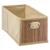 EASY Panier Rangement 15x31 Bambou Nat, Marron -Petit rangement Soldes Magasin 65778495 1
