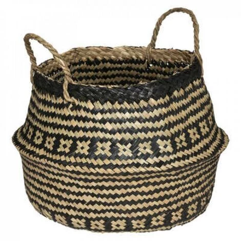 EASY Panier Pliable Frise Noir, Blanc 3 EASY Panier Pliable Frise Noir, Blanc