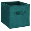 EASY Boite Rangement 31x31 Velours Bleu, Bleu Foncé -Petit rangement Soldes Magasin 65779189 1