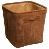 EASY Boite Rangement 31x31 En Velours Cotele Te, Terrac