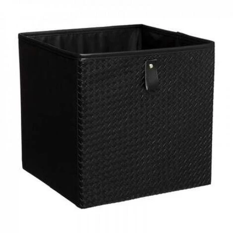 EASY Boite Rangement 31x31 Cuir Tresse, 3-fois Assorti 4 EASY Boite Rangement 31x31 Cuir Tresse, 3-fois Assorti – Image 2