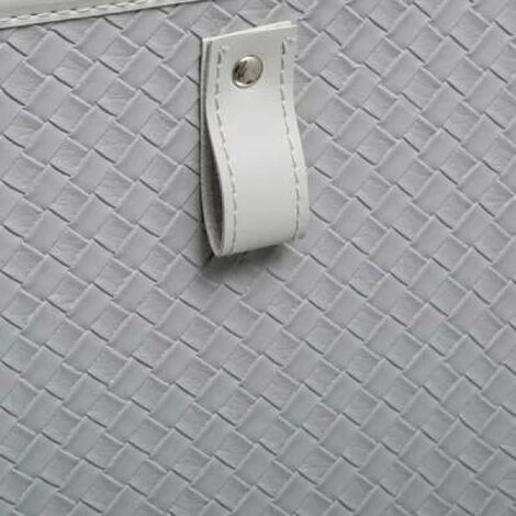 EASY Boite Rangement 31x31 Cuir Tresse, 3-fois Assorti 5 EASY Boite Rangement 31x31 Cuir Tresse, 3-fois Assorti – Image 3