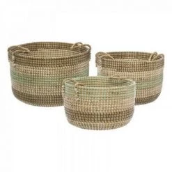 EASY Panier Torsade Pvc Plt Clr X3, Multicolore