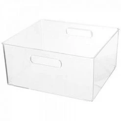 EASY Panier Rangement 31x15 Selena, Transparent