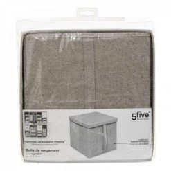 EASY Boite Rangement 31x31 Couvercl Orga, Beige -Petit rangement Soldes Magasin 65782568 3