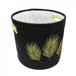 LC Panier, Noir, 27x26x27, Polycoton Imprimé, Orbella