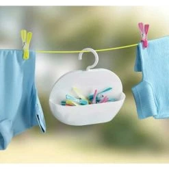 WENKO Serviteur De Douche à Suspendre Candy, Panier De Douche à Suspendre, Plastique, 26x23x9 Cm, Blanc - Blanc -Petit rangement Soldes Magasin 6579445 5