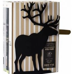 LUCKY-88 Support De Pince à Livre En Forme De Wapiti Et De Renne Support De Livre En Fer Métallique Support De Livre De Fin De Livre Contre étagère Support De Livre De Wapiti De Couleur [noir 1 Paire 2 Pièces] -Petit rangement Soldes Magasin 65802055 3