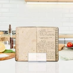 DENUOTOP 10 Pièces Support De Livre Transparent En Acrylique, Support De Marchandises Comme Serre-Livres Et Support -Petit rangement Soldes Magasin 65887765 5