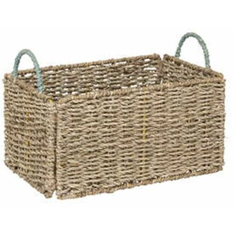 ATMOSPHERA, CRATEUR D'INTRIEUR Lot De 3 Caisses Cagettes Déco "Palm" 38cm Beige 4 ATMOSPHERA, CRATEUR D'INTRIEUR Lot De 3 Caisses Cagettes Déco "Palm" 38cm Beige – Image 2