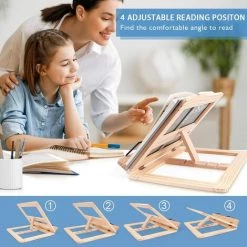 BDD Support De Lecture Support De Lecture En Bois Massif Support De Livre étudiant Anti-myopie Déflecteur De Livre 9 BDD Support De Lecture Support De Lecture En Bois Massif Support De Livre étudiant Anti-myopie Déflecteur De Livre -Petit rangement Soldes Magasin 65905454 4