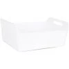BRICOMARTEAU Panier Multi-usages Jano Flexible Plastique Blanc -Petit rangement Soldes Magasin 65922673 1