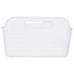 BRICOMARTEAU Panier Multi-usages Dem Blanc (28 X 20 X 11,5 Cm) 8 BRICOMARTEAU Panier Multi-usages Dem Blanc (28 X 20 X 11,5 Cm) -Petit rangement Soldes Magasin 65923014 3