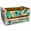 BRICOMARTEAU Boîte De Rangement Confortime Paradise Brille Tropical (44 X 24,5 X 23 Cm)