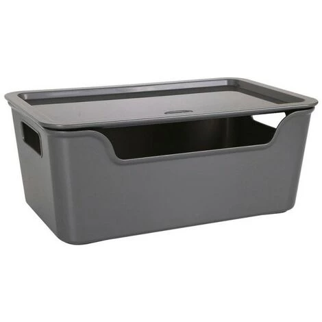 BRICOMARTEAU Boîte De Rangement Avec Couvercle Bella Blanche (28 X 18 X 11 Cm) 3 BRICOMARTEAU Boîte De Rangement Avec Couvercle Bella Blanche (28 X 18 X 11 Cm)