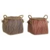 BRICOMARTEAU Panier DKD Home Decor Fibre (2 Pcs)