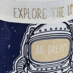 BRICOMARTEAU Panier DKD Home Decor Big Dream Polyester Coton (19 X 19 X 22 Cm) -Petit rangement Soldes Magasin 65924394 3