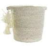 BRICOMARTEAU Panier DKD Home Decor Fibre Boho (29 X 29 X 33 Cm) -Petit rangement Soldes Magasin 65925576 1