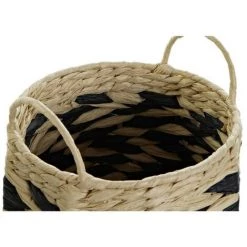 BRICOMARTEAU Set De Basket DKD Home Decor Fibre Bali (2 Pcs) -Petit rangement Soldes Magasin 65925835 3