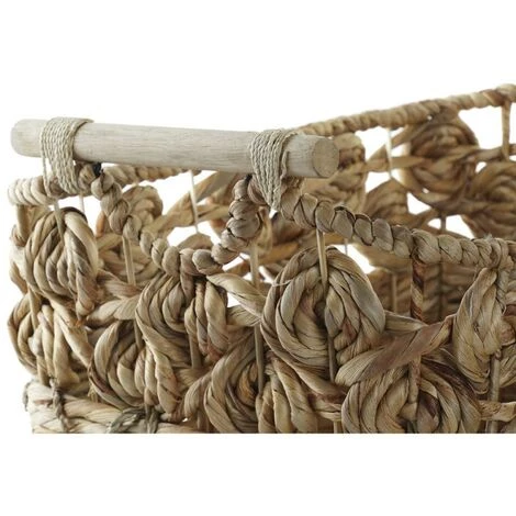 BRICOMARTEAU Set De Basket DKD Home Decor Fibre Boho Herbier Marin (3 Pcs) 5 BRICOMARTEAU Set De Basket DKD Home Decor Fibre Boho Herbier Marin (3 Pcs) – Image 3